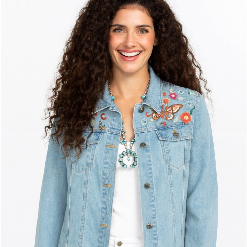 Johnny Was Olinda heavily embroidered jacket, extremely rare - Picture 8 of 9